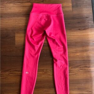 Hot pink ALO Set of 2 Top and Leggings
